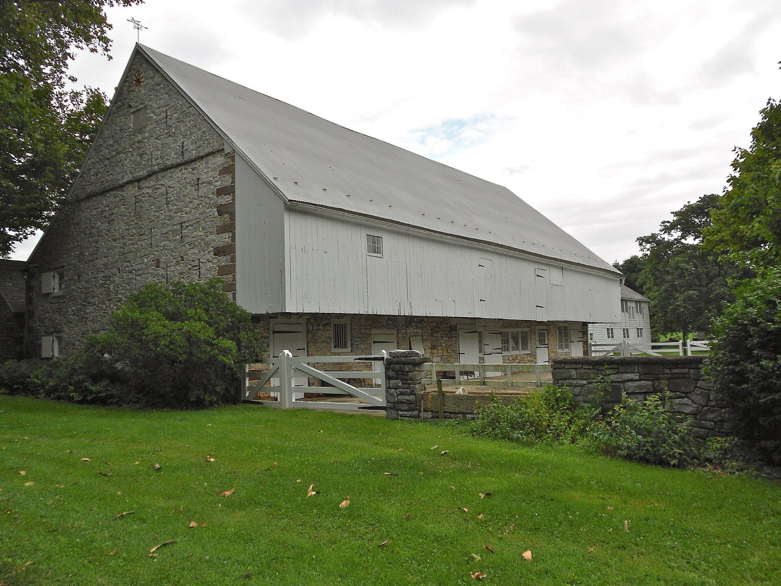 Stone barn on a Lancaster County farm